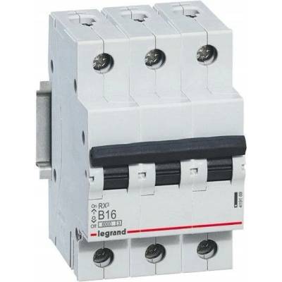 Jistič 3P B 16A AC 6kA S303 RX3 - 419169 Legrand