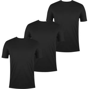 Donnay Мъжка тениска Donnay Three Pack V Neck T Shirt Mens - Black