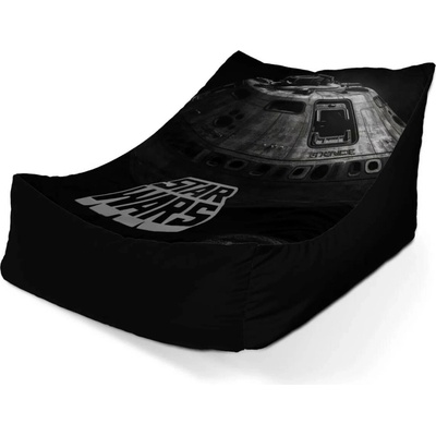 Sablio sedací vak lounge Star Wars Vesmírná loď 80 x 95 x 50 cm
