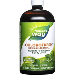 Nature's Way Chlorofresh® Liquid Chlorophyll/ Хлорофреш® Течен Хлорофил x 473 ml с ментов вкус Nature’s Way (3501)