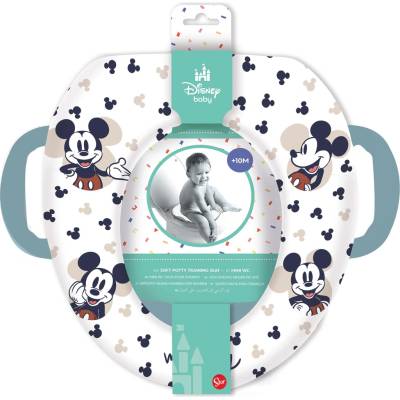 Stor Mickey měkké sedátko na wc s držadly 1 ks