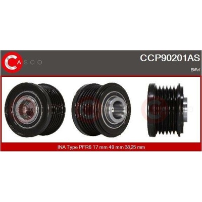 Řemenice, generátor CASCO CCP90201AS