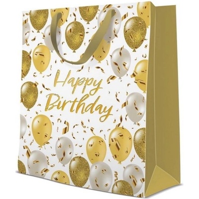 Dárková taška velká - Happy Birthday 26,5x13x33,5 cm
