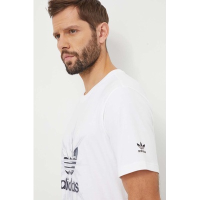 adidas Originals Памучна тениска adidas Originals 0 в бяло с принт IR9438 (IR9438)