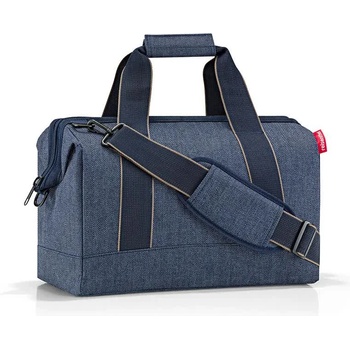 Reisenthel Чанта Reisenthel Allrounder m bag - Blue (Herringbone Dark Blue)