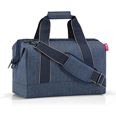 Reisenthel Чанта Reisenthel Allrounder m bag - Blue (Herringbone Dark Blue)