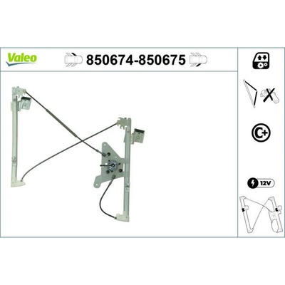 Zvedací zařízení oken VALEO 850674