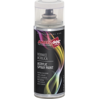 Ambro-Sol víceúčelový transparentní akrylový lak ve spreji Multipurpose Acrylic Paint 400 ml lesk