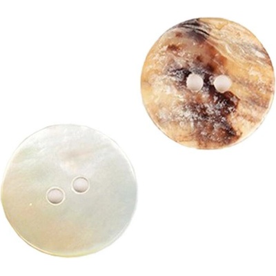 Drops Kulatý knoflík vypouklý Ø 20 mm perleťový