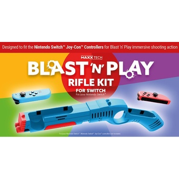 Blast 'n' Play Rifle Kit Nintendo Switch