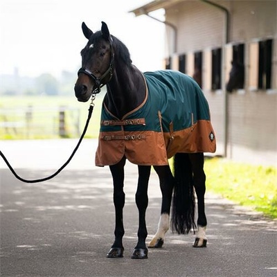 IRH Nepromokavá deka Customized s fleecem zelená – Zboží Dáma