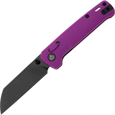 ! QSP Penguin Glyde 14C28N, black,Handle: Purple FRN QS130GL-E2