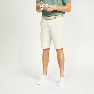 Inesis pánske golfové šortky MW500 béžové