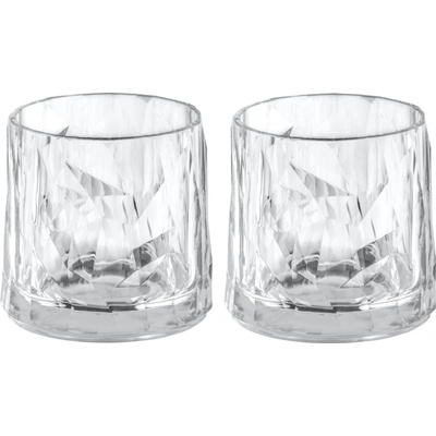 KOZIOL Sklenice na whisky CLUB No 2 superglas transparentní 2 x 250 ml