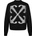 OFF WHITE Риза с дълъг ръкав OFF WHITE Men's Arrow Cotton Long Sleeve Crew Sweatshirt - Black