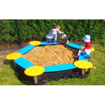 Playground System Pieskovisko z nerezu UNO 17001