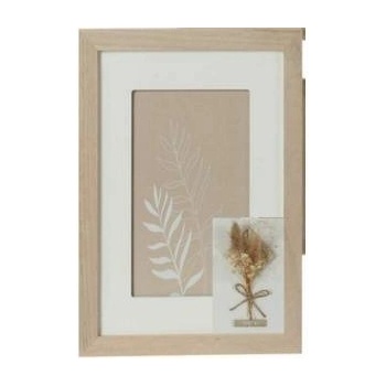 DKD Home Decor Рамка за снимки DKD Home Decor Кристал Естествен Shabby Chic (15 x 1 x 20 cm) (22 x 1 x 27 cm)