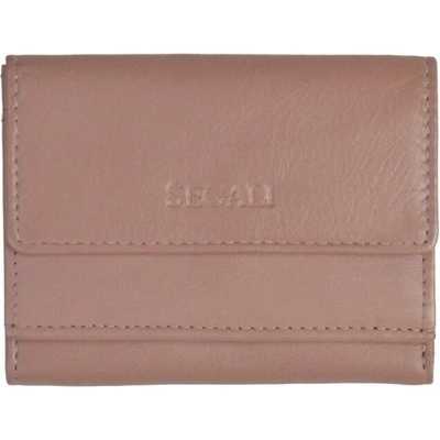 Segali Dámska kožená peňaženka SG-21756 baby pink