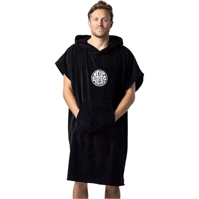 Rip Curl Logo bathrobe - Black (Black)