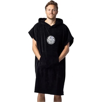 Rip Curl Logo bathrobe - Black (Black)