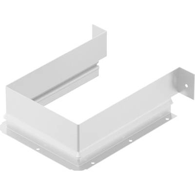 HETTICH 9278344 Ohrádka pre výрез na sifón hranatá, biela 10900302