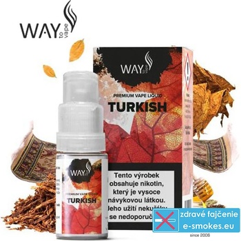 WAY to Vape Turkish 10 ml 3 mg