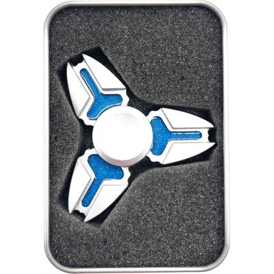 Fidget Spinner Silver Crab HQ modrý