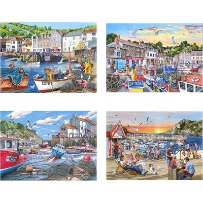 The House of Puzzles Dni v prístave 500 dielov