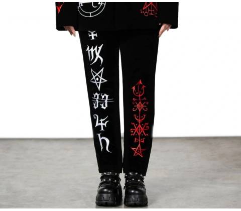Killstar Enthroned Suit čierna