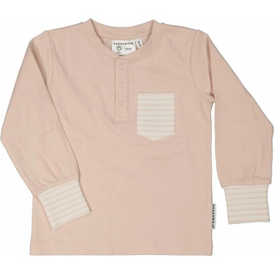 Gots Geggamoja detské tričko s dlhým rukávom Light pink