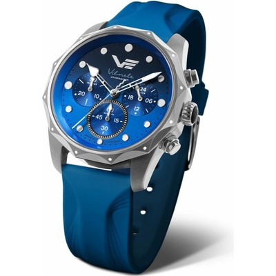 Vostok Europe JS20/125A750 Náhradní modrý silikonový řemínek