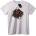 NOONEBRAND Тениска Череп с Сърце и Пера - 2XL, Black