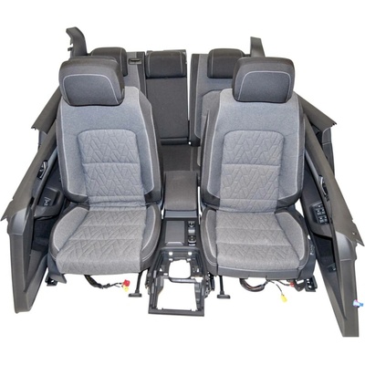 interiér - látka, přední výhřev VW Passat B8 3G0 lift combi