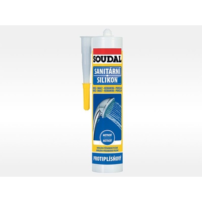 Soudal sanitární silikon 310 g bílá