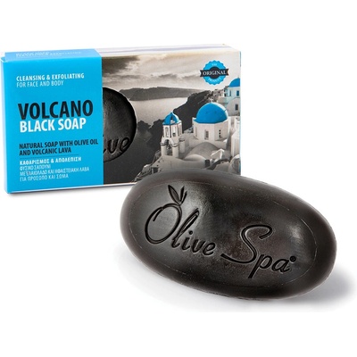 Olive Spa Santo Volcano Black soap čierne mydlo 90 g
