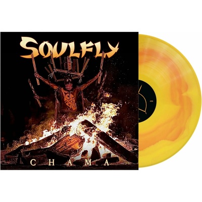 Soulfly - Chama Yellow Orange Corona Vinyl LP