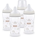 Nuk Комплект шишета NUK - Perfect Match, PP, 260 ml, 4 броя, дъга (10225349) - baby
