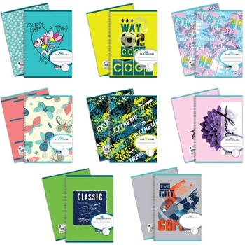 Тетрадка РЗ Полиграф А5 80л м. к. СПИРАЛА ред оф (1120710-87533)