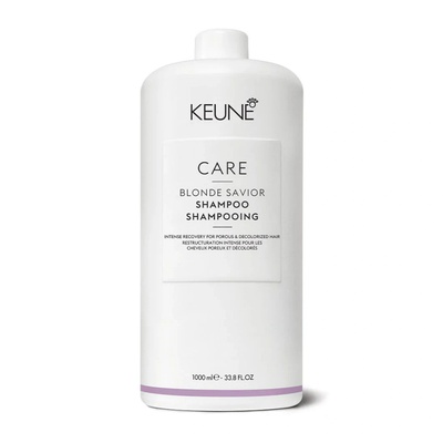 Keune Care Blonde Savior Shampoo 1000 мл - Възстановяващ Шампоан за Руса и Изсветлена Коса