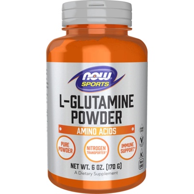 Now Foods L-Glutamin Pudr 170 g