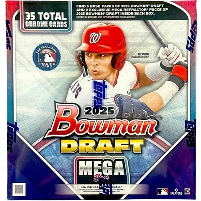 Topps MLB Baseball 2025 Bowman Draft Mega Box