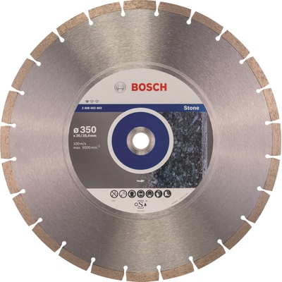 BOSCH Diamantový dělicí kotouč Standard for Stone 350 x 20/25,40 x 3,1 x 10 mm 2.608.602.603 2.608.602.603