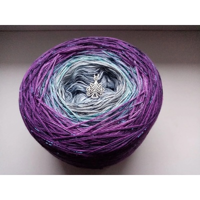 Violetka 2-nitka 1200m s lurexem