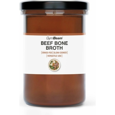 GymBeam Hovädzí kostný vývar Grass-Fed 400 ml
