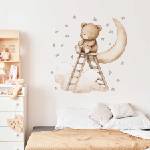 Sipo Teddy bear on a moon