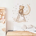 Sipo Teddy bear on a moon