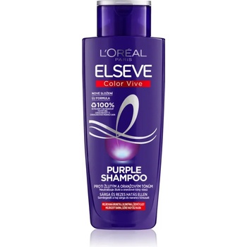 L'Oréal Elseve Color-Vive Purple шампоан, неутрализиращ жълтите нюанси 200ml