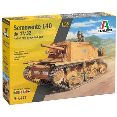 Model Kit military 6477 Semovente L40 da 47/32 1:35