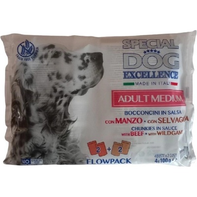 Special Excellence Medium Adult hovězí & zvěřina 4 x 100 g