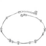 Silenti Jewelry Сребърна гривна за крак "Орнамент